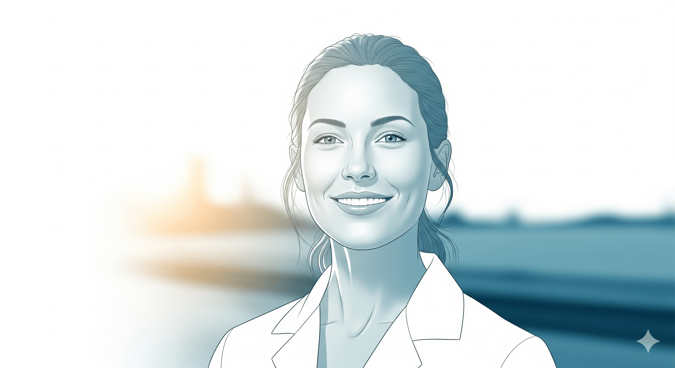 Woman with natural looking skin smiling outdoors in Albuquerque sun, illustrating the truth behind Botox myths and facts.